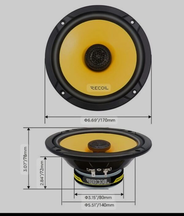 Recoil RLM65 Component Speakers - Image 2