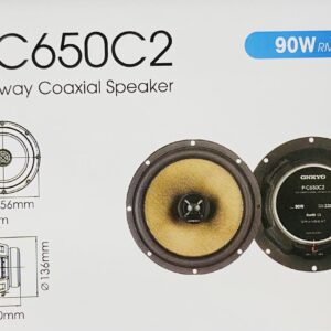 Onkyo X-C601C2 Coaxial Speakers