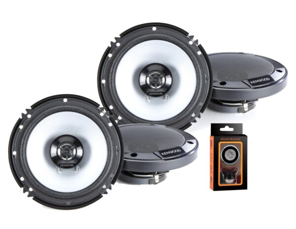 Kenwood KFC-S1656 6.5" Dual Cone Speakers – 300W Peak Power - Image 4